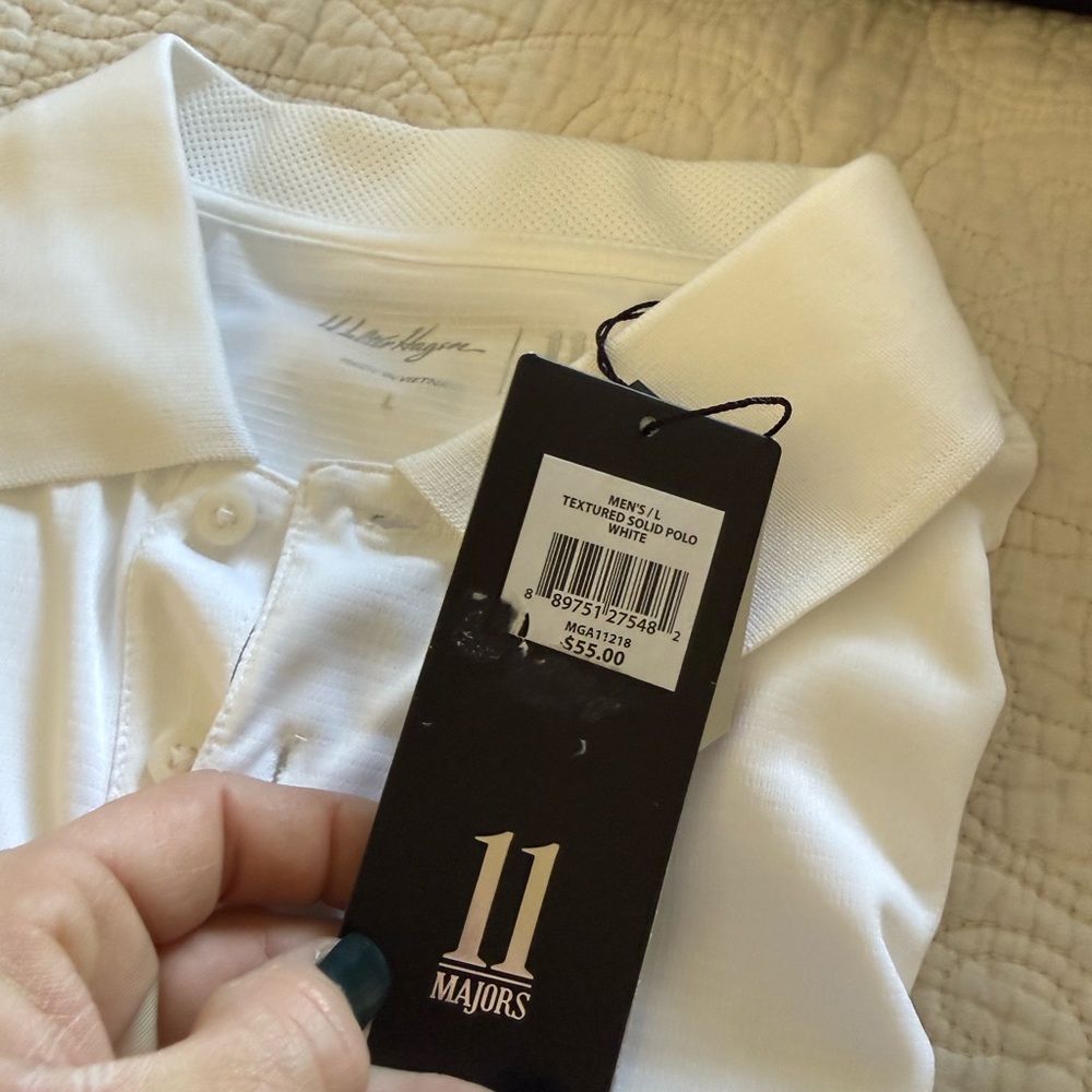 Walter Hagen White Polo Shirt